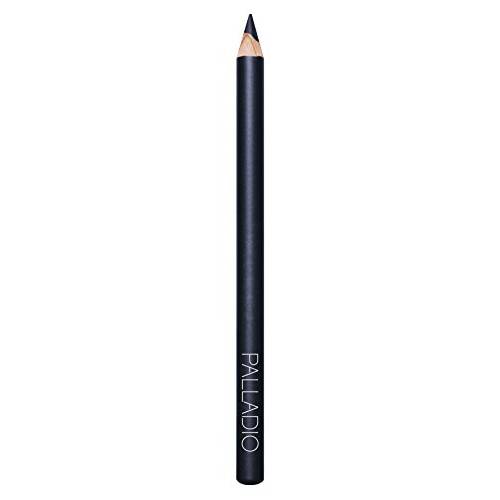 Palladio Wooden Eyeliner Pencil, Thin Pencil Shape, Easy Application, Firm yet Smooth Formula, Perfectly Outlined Eyes, Contour and Line, Long Lasting, Rich Pigment, Charcoal
