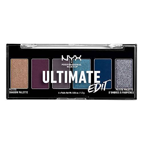 NYX PROFESSIONAL MAKEUP Ultimate Edit Mini Shadow Palette, Eyeshadow Palette - Brights