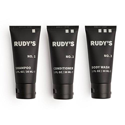 RUDY’S No. 3 Body Wash - Natural Ingredients, Sulfate & Paraben Free - Exfoliates, Nourishes, and Maintains pH Balance (16 fl oz)