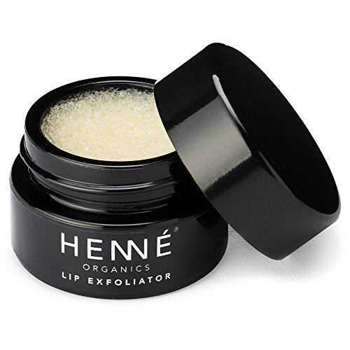 Henné Organics Lip Exfoliator - Natural and Organic Sugar Scrub - Rose Diamonds