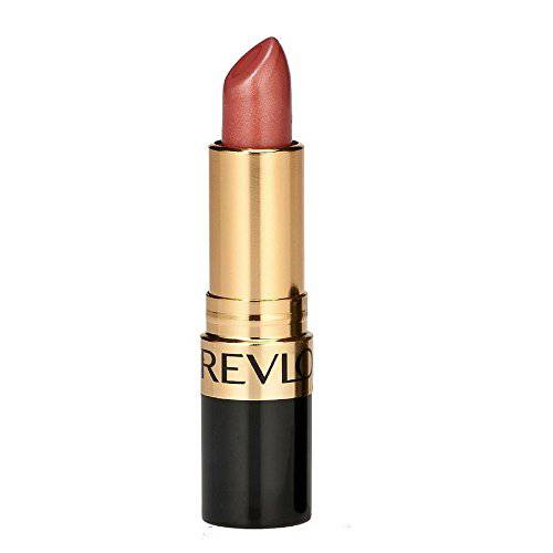 Revlon Super Lustrous Lipstick with Vitamin E and Avocado Oil, Pearl Lipstick in Nude, 205 Champagne on Ice, 0.15 oz (Pack of 2)