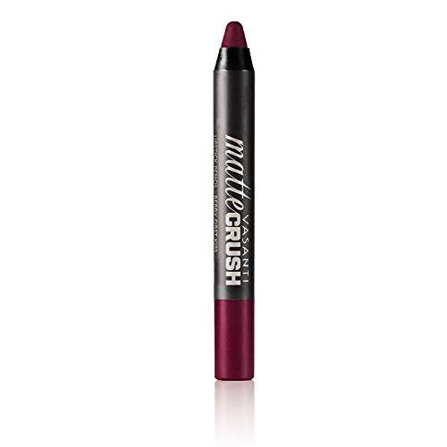 Vasanti Cosmetics Matte Crush Lipstick Pencil (It’s Your Mauve) Long-Lasting Waterproof Soft Velvety Matte Lip Liner