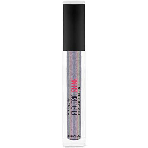 Maybelline New York Lip Studio Electric Shine Prismatic Lip Gloss Makeup, Magnetic Ice, 0.17 fl. oz.