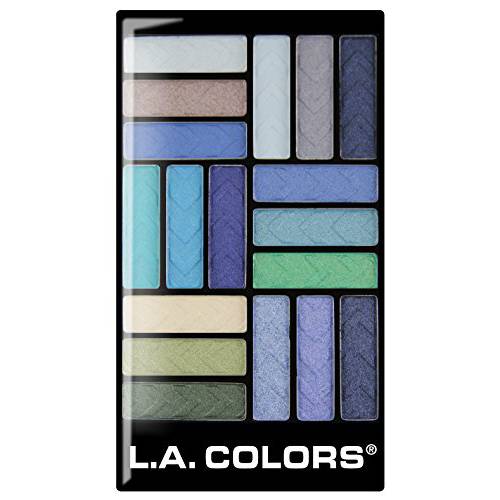 L.A. COLORS 8 Color Eyeshadow Palette, 0.70 Oz, Strange Love, 1 Count