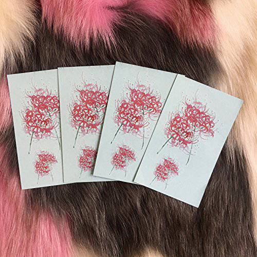 DaLin 4 Sheets Sexy Floral Temporary Tattoo Fake Tattoos for Women Flowers Collection (Snake and Cherry)