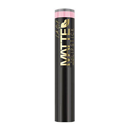 L.A. Girl Matte Flat Velvet Lipstick, Carried Away, 3 Count(Pack of 1)