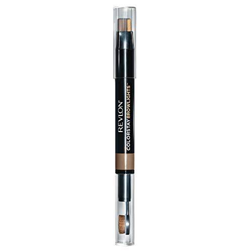 Revlon Colorstay Browlights Pencil, Eyebrow Pencil & Brow Highlighter, Blonde, 0.038 oz