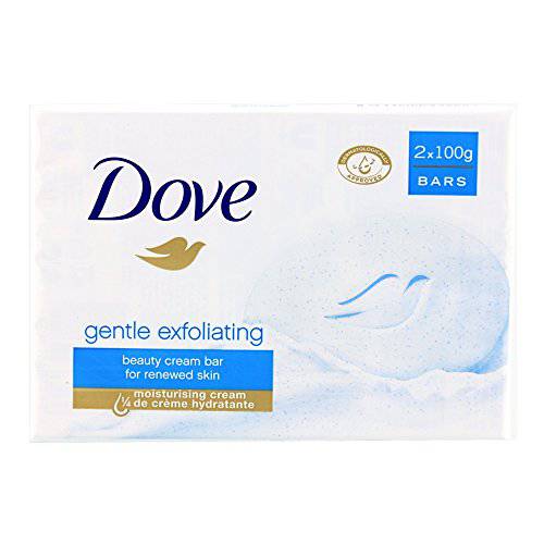 Dove Jabon Crema Exfoliante Exfoliant Soap Cream Set - by Dove