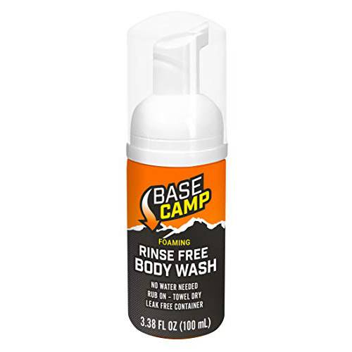 Dead Down Wind Base Camp Foaming Rinse Free Body Wash, 3.38 Ounces