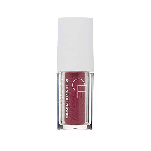 Cle Cosmetics Lip Powder, Beauty and Makeup Essential that Turns Powder to Tint when Applied as Lip Stain, Lip Tint or on Cheeks and Eyes, Long-lasting, Matte Finish - Desert Rose, 0.07 oz