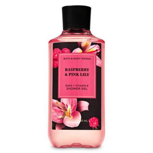 Bath and Body Works RASPBERRY & PINK LILY Shower Gel 10.0 Ounce