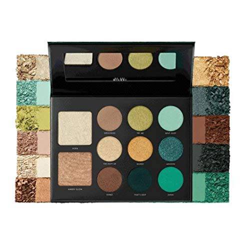 Milani Gilded Ember Eyeshadow Palette- 2 in 1 Palette For Your Face and Eyes, Face Highlighter and Eyeshadow Palette