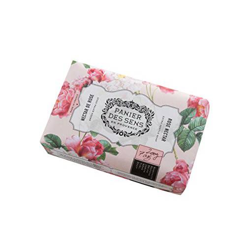 Panier des Sens The Authentic Shea Butter Soap, Rose Nectar, 7 Ounce