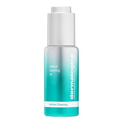 Dermalogica Retinol Clearing Oil Face Serum with Salicylic Acid - Anti-Aging Acne Treatment That Delivers Clearer, Vibrant Skin by Morning, (1 Fl Oz)