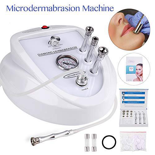 Diamond Microdermabrasion Machine, Titoe 3 in 1 Professional Dermabrasion Facial Skin Care Equipment For Home Use (Strong Suction Power: 65-68cmhg)