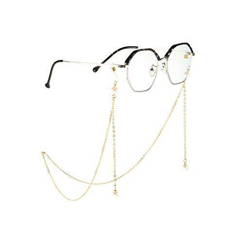 YienDoo Boho Women Eyeglass Chains Pearl Pendant Eyeglass Accessories Eyewear Retainer Strap Holder