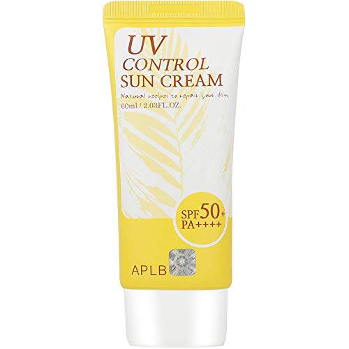 APLB UV Control Sunscreen, SPF 50+/PA++++ 2.03 fl. Oz (60ml) | Korean Skin Care, Non-Greasy & Non-Sticky, Gentle natural ingredients for better protection of UV rays |