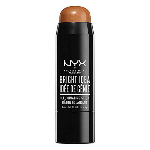 NYX Professional Makeup Bright Idea Stick, Topaz Tan, 0.21 Ounce