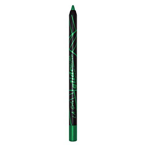L.A. Girl Glide Gel Eyeliner Pencils, Limelight, 0.04 Ounce (Pack of 3)