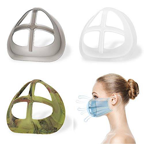 Mask Bracket Protect Lipstick Turle Face Masks Inner Support Frame Hold Stand (White01)