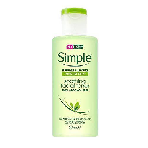 Simple Kind to Skin Facial Toner Soothing 200ml