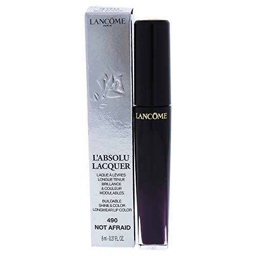 Lancome Labsolu Lacquer Lipstick, 490 not Afraid, 0.27 Ounce