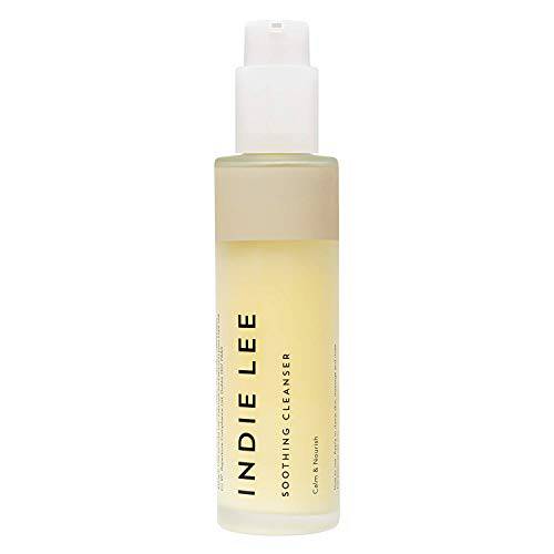 Indie Lee Soothing Cleanser - Gentle Moisturizing Face Wash with Rose Damascena Oil to Help Plump, Hydrate + Calm Redness - Great for Sensitive Skin + All Complexion Types (4.2oz / 125ml)