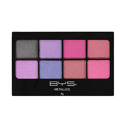 BYS Eyeshadow Makeup Palette 8 Shades - Purple