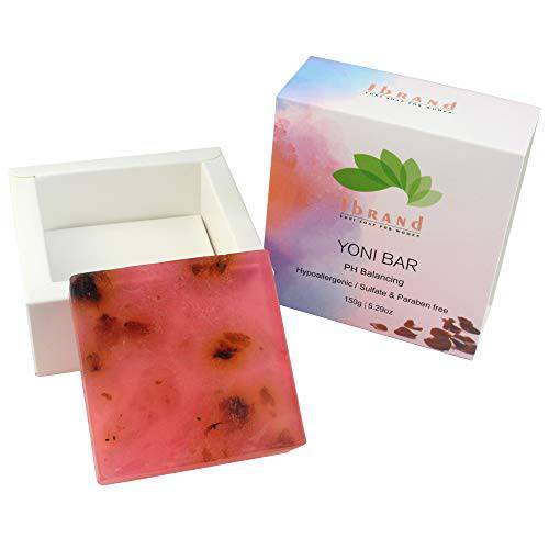 5.3 OZ Rose Yoni soap | 100% Handmade Natural Organic Yoni Bar | Bar Soap for Women | Wash Away Odor & Germs