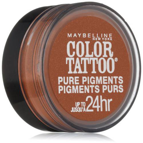 Maybelline New York Eye Studio Color Tattoo Pure Pigments, Breaking Bronze, 0.05 Ounce