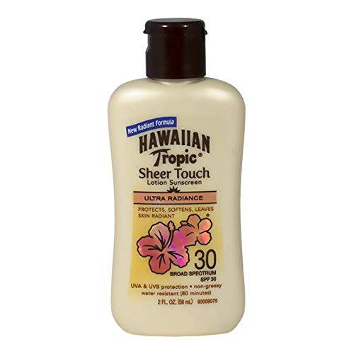 Hawaiian Tropic Sheer Touch Lotion SPF30 Sunscreen 2 oz. (Pack of 6)