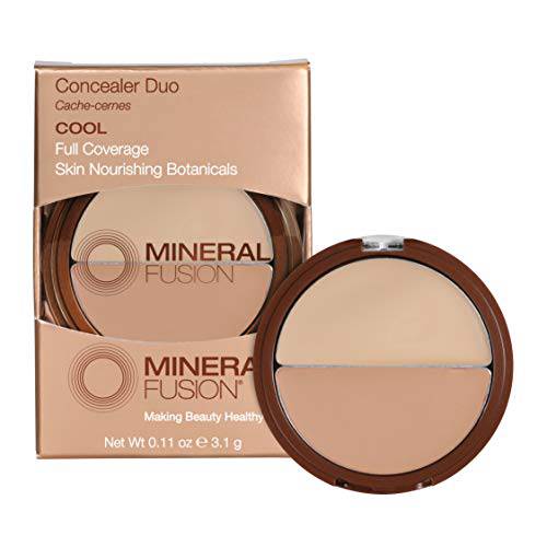 Mineral Fusion Compact Concealer Duo, Cool Shade, 0.11 Ounce