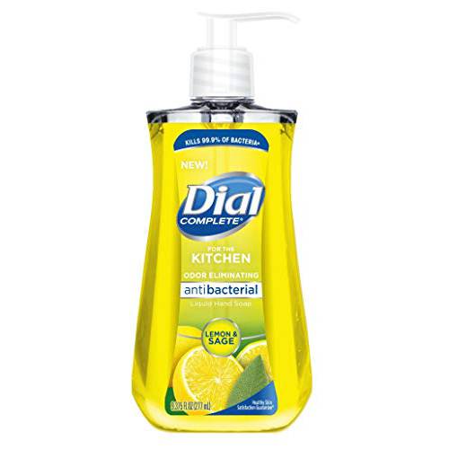 Dial Complete Anti Bacteria Liquid Hand Soap for The Kitchen, 7.5 Oz