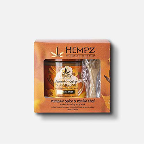 Limited Edition Hempz Pumpkin Spice & Vanilla Chai Herbal Hydrating Body Mask, 8 oz