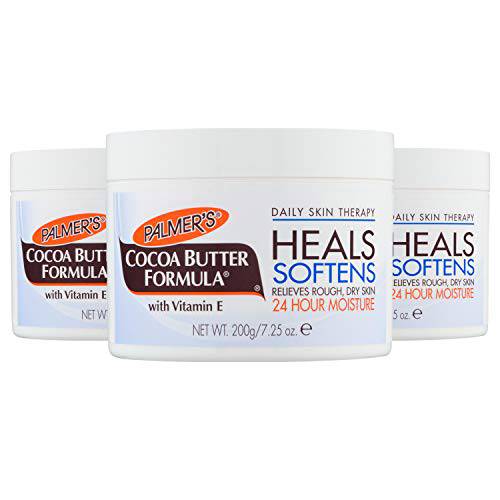 Palmer’s Cocoa Butter Formula Daily Skin Therapy Solid Lotion with Vitamin E, Body Moisturizer for Extremely Dry Skin, Softens and Soothes, 7.25 Ounces, 3 Count (Pack of 1)