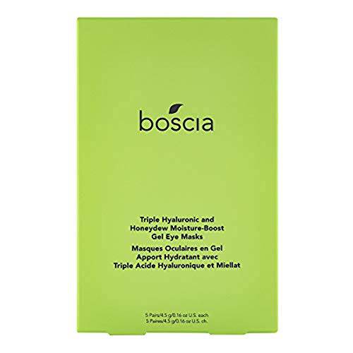 Boscia Triple Hyaluronic and Honeydew Moisture-Boost Gel Eye Masks, 5 ct.
