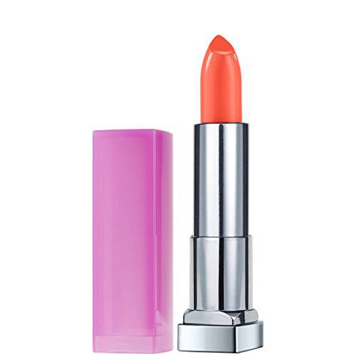 Maybelline New York Color Sensational Rebel Bloom Lipstick, Peach Poppy, 0.15 Ounce