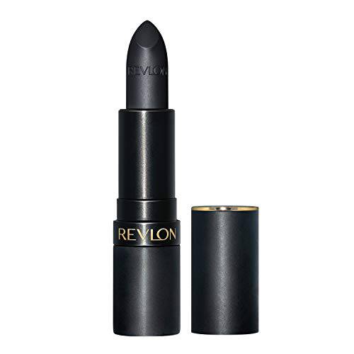 Lipstick By Revlon, Super Lustrous The Luscious Mattes Lip Stick, High Impact With Moisturizing Velvety Formula, Matte Finish, 020 Onyx, 0.74 Oz