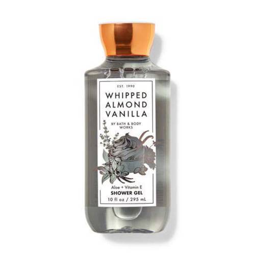 Bath and Body Works Whipped Almond Vanilla Shower Gel Wash 10 Ounce