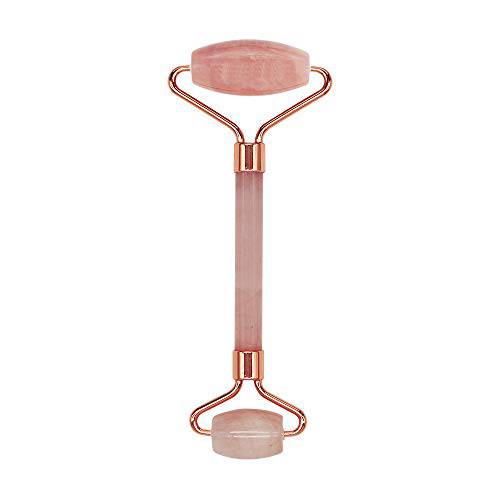 TOPBE Natural Jade Roller For Face - Best Face Roller to Improve the Appearance of Your Skin, Provide Relaxation, Massage Your Face & Enhance Your Skin Care Routine（Pink）