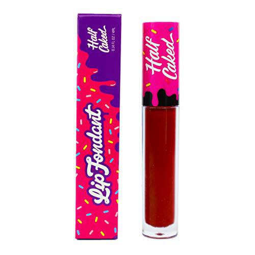 Half Caked Lip Fondant Liquid Lipstick | vegan & cruelty-free, long-lasting, transfer-proof, non-drying | 4ml (Stellar)