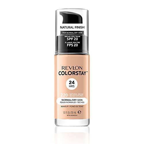 Revlon ColorStay Makeup, Normal/Dry Skin, Natural Beige 220, 1 Ounce