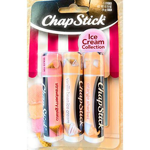 chapstick ice Cream Collection 3 Pack