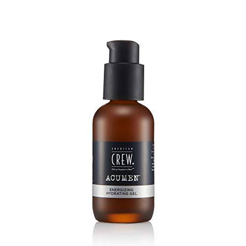 Men’s Moisturizing Gel and Essential Travel Kit with Shampoo, Shave Cream, Gel by American Crew Acumen