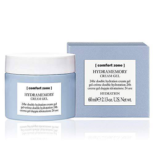 [ comfort zone ] Hydramemory Cream Gel, Simple Hydrating Gel Cream with Macro-Hyaluronic Acid, Gel Moisturizer for Face, Suitable for All Skin Types, 2.13 Ounce