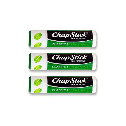 ChapStick Skin Protectant, Classic Spearmint 0.15 oz (Pack of 3)
