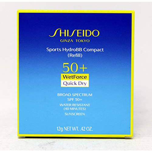 Shiseido Sports HydroBB Compact (Refill) SPF 50+ Sunscreen Very Dark 0.42 Ounce