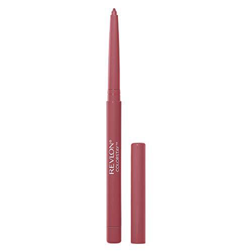 Lip Liner by Revlon, Colorstay Face Makeup with Built-in-Sharpener, Longwear Rich Lip Colors, Smooth Application, 703 Mink