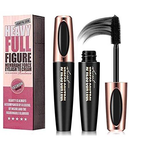 Secret Xpress Control 4D Silk Fiber Lash Mascara, Lengthening and Thick, Volume, Long Lasting, Waterproof & Smudge-Proof, All Day Full, Long, Thick, Smudge-Proof Eyelashes