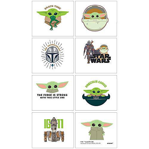 Star Wars Assorted Temporary Tattoos - 1 Pack